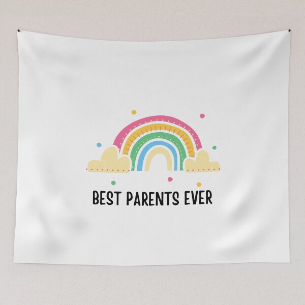 Item preview,  Best Parents Ever Rainbow Global parents day | Best gifts for new parents designed and sold by Yaatra.
