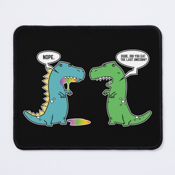 Item preview, The Last Unicorn Funny Dino Dinosaur designed and sold by haselshirt.