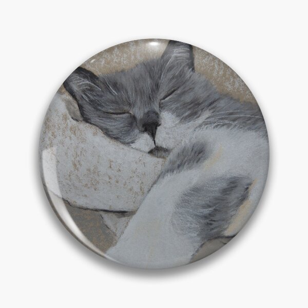 Item preview, cat designed and sold by MariCaARTS.
