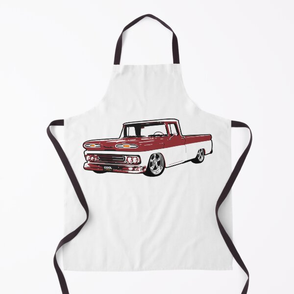 Item preview, Red & White 60s C Truck Lowered designed and sold by CoolRide.
