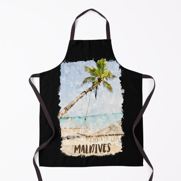Item preview, Maldives Africa city watercolor designed and sold by chrlalexandru.