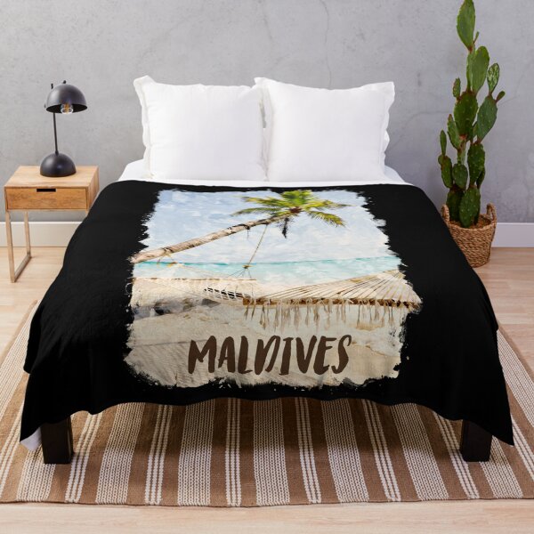Item preview, Maldives Africa city watercolor designed and sold by chrlalexandru.