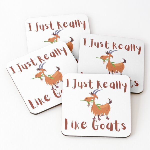 Item preview,  I Just Really Like Goats - Funny goat gift designed and sold by badretop.