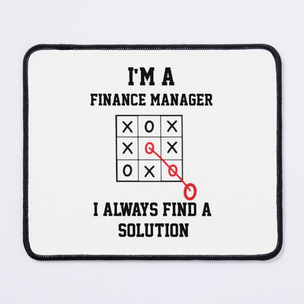 Item preview, Im A  Finance Manager I Always Find A Solution designed and sold by Yay Design.
