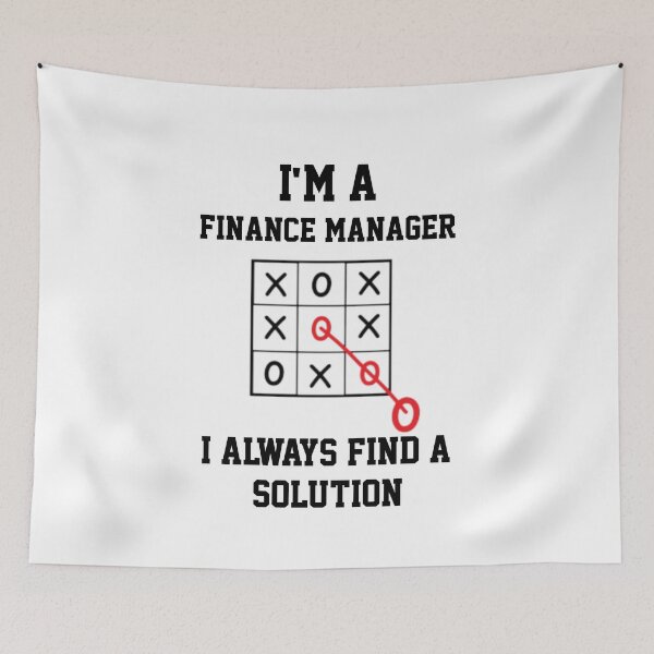 Item preview, Im A  Finance Manager I Always Find A Solution designed and sold by Yay Design.