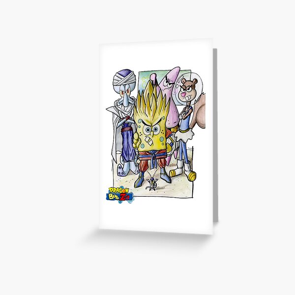 Mens Womens Dragonball Bob Z Cool Gift Greeting Card