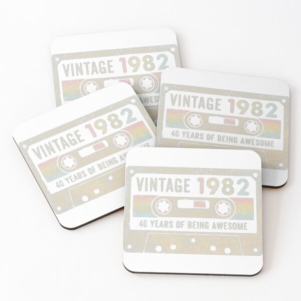 Item preview, Vintage 1982 Awesome 40th Birthday Shirt designed and sold by roboyx.