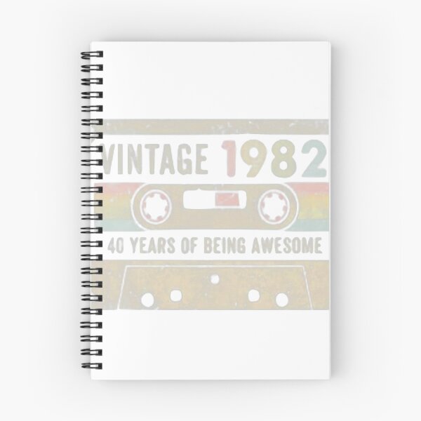 Item preview, Vintage 1982 Awesome 40th Birthday Shirt designed and sold by roboyx.