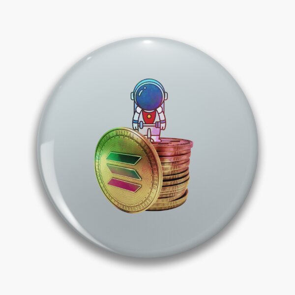 Item preview, Solana Crypto coins - astronaut designed and sold by Crypmetal.