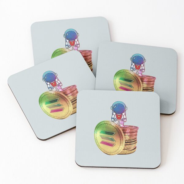 Item preview, Solana Crypto coins - astronaut designed and sold by Crypmetal.