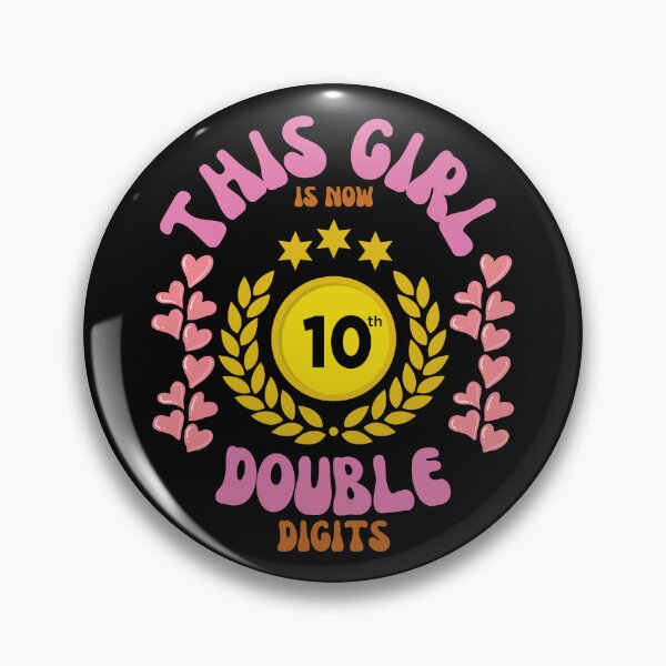 Item preview, This Girl Is 10 Years Old 10th Birthday designed and sold by Chanchane Store.