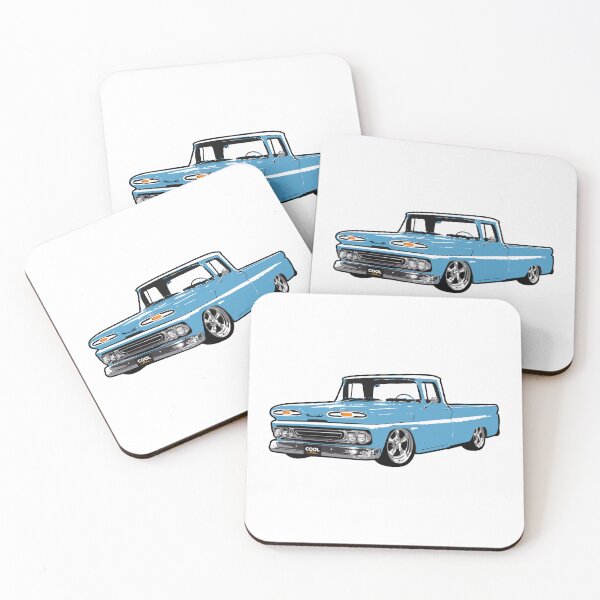 Item preview, Blue 60s C Truck Lowered designed and sold by CoolRide.