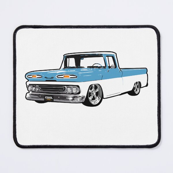 Item preview, Blue & White 60s C Truck Lowered designed and sold by CoolRide.