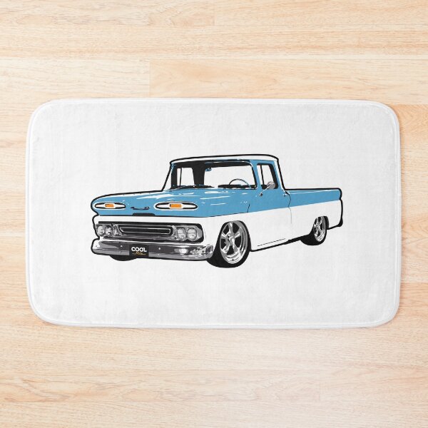 Item preview, Blue & White 60s C Truck Lowered designed and sold by CoolRide.