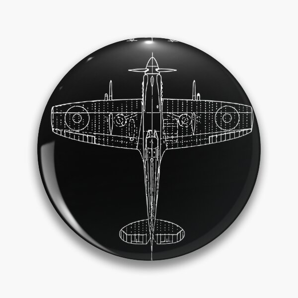 Item preview, Spitfire aircraft blueprints designed and sold by pinkzombie.