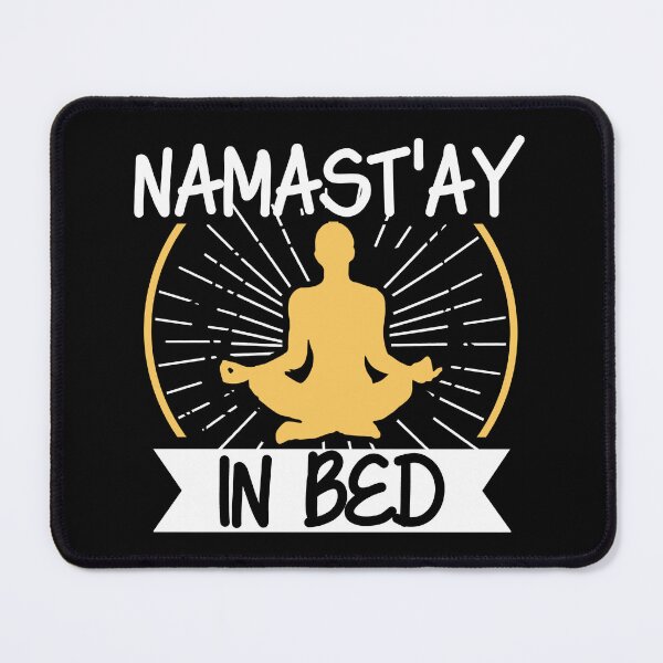 Item preview, Yoga Shirt Namast'ay In Bed Meditation Gift Tee designed and sold by haselshirt.