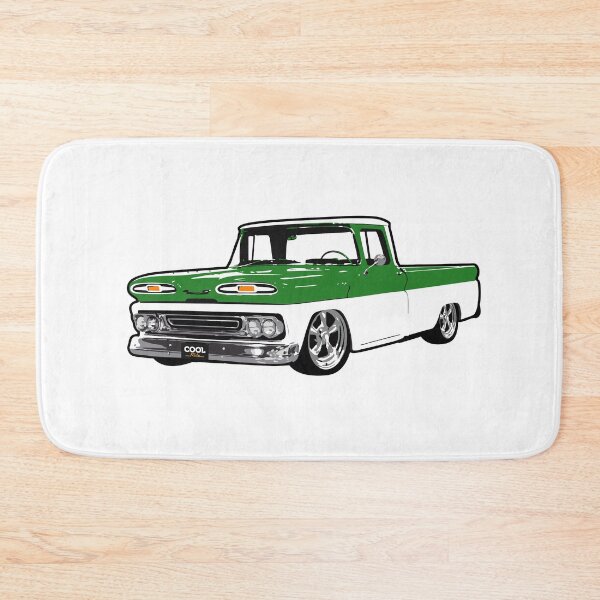 Item preview, Green & White 60s C Truck Lowered designed and sold by CoolRide.