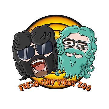 Artwork thumbnail, Fresh Tiny Virus Zoo logo by FiveRustyStore