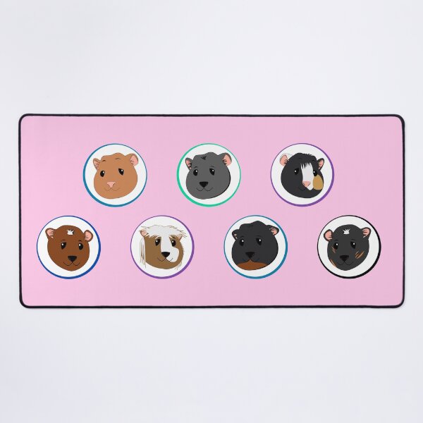 Item preview, Animals - pink guinea pigs designed and sold by Aurealis Creatief.