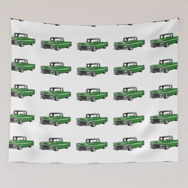 Item preview, Green 60s C Truck Lowered designed and sold by CoolRide.