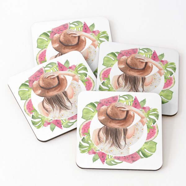 Item preview, Girl with a summer hat designed and sold by moxdesign.