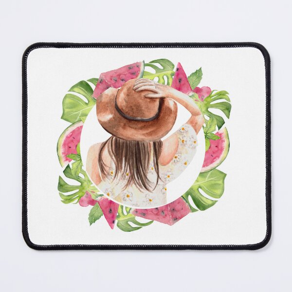 Item preview, Girl with a summer hat designed and sold by moxdesign.