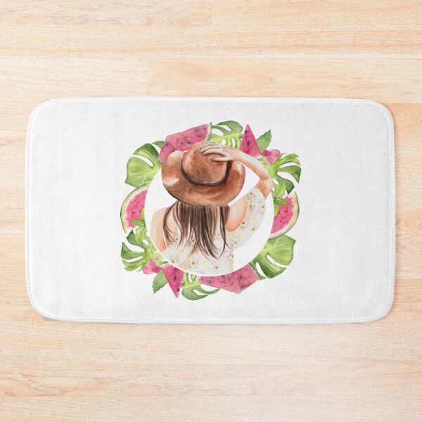 Item preview, Girl with a summer hat designed and sold by moxdesign.