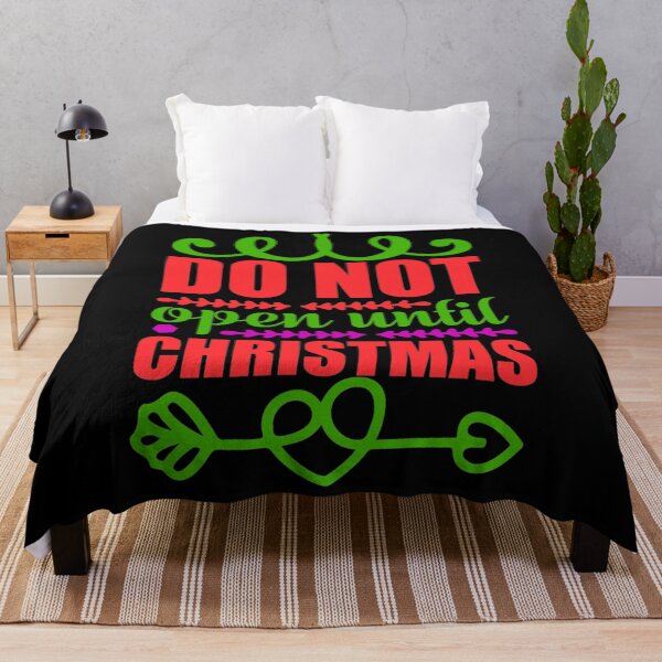 Item preview, Do not Open until Christmas Funny Quotes Classic Classic designed and sold by zodywiensqh.