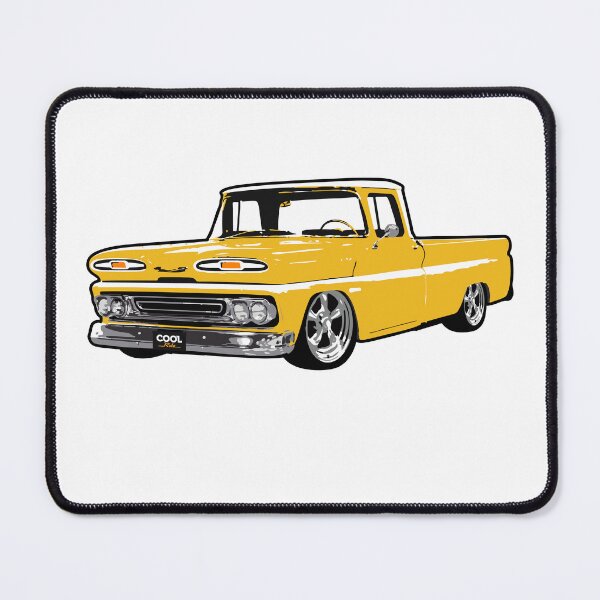 Item preview, Yellow 60s C Truck Lowered designed and sold by CoolRide.