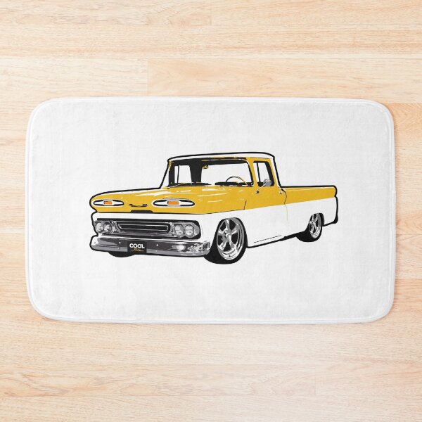 Item preview, Yellow & White 60s C Truck Lowered designed and sold by CoolRide.