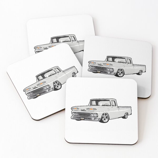 Item preview, Grey 60s C Truck Lowered designed and sold by CoolRide.