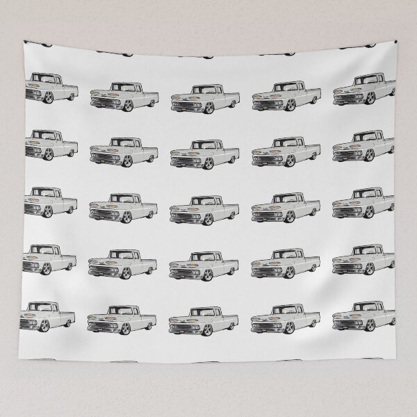Item preview, Grey 60s C Truck Lowered designed and sold by CoolRide.