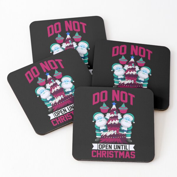 Item preview, Do not Open until Christmas Funny Quotes Classic  Long  designed and sold by zodywiensqh.