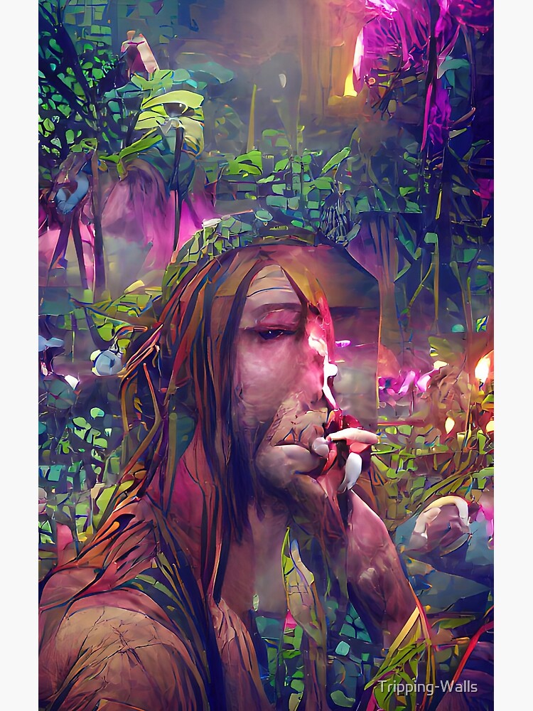 ""Jungle Stoner" • Unique Abstract Art • Perfect For Trippy/Psychedelic