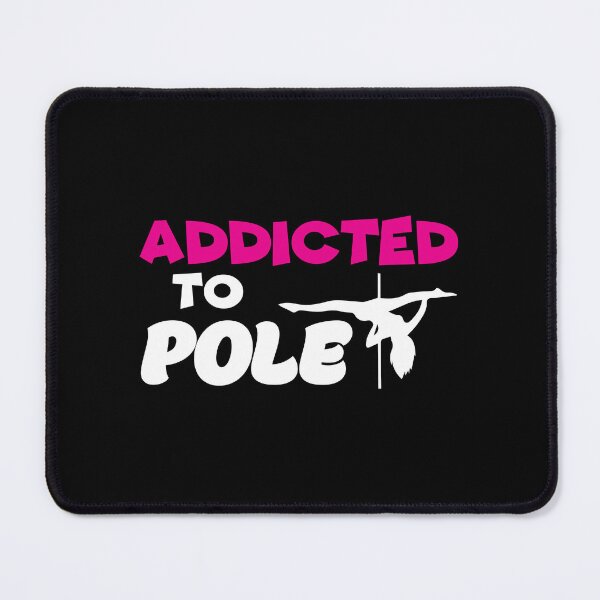 Item preview, Pole Dance Shirt Addicted To Pole Gift Tee designed and sold by haselshirt.