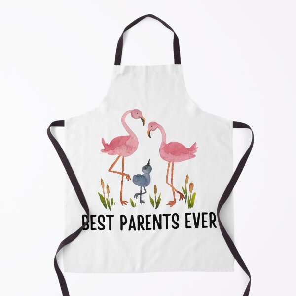 Item preview, Best Parents Ever cute flamingo couple with baby bird Global parents day | Best gifts for new parents designed and sold by Yaatra.