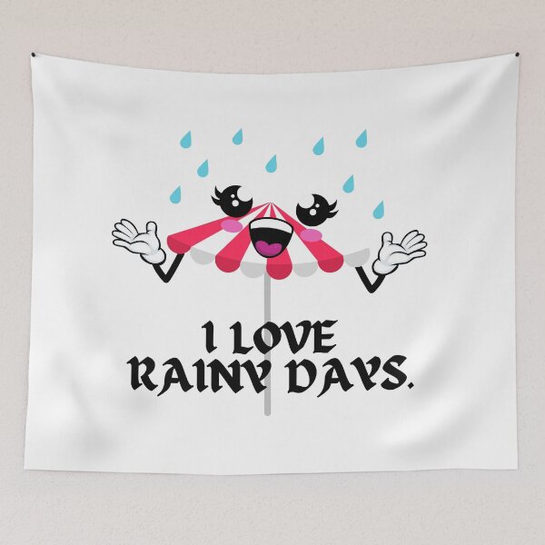 Item preview, I LOVE RAINY DAYS designed and sold by picky pickers.