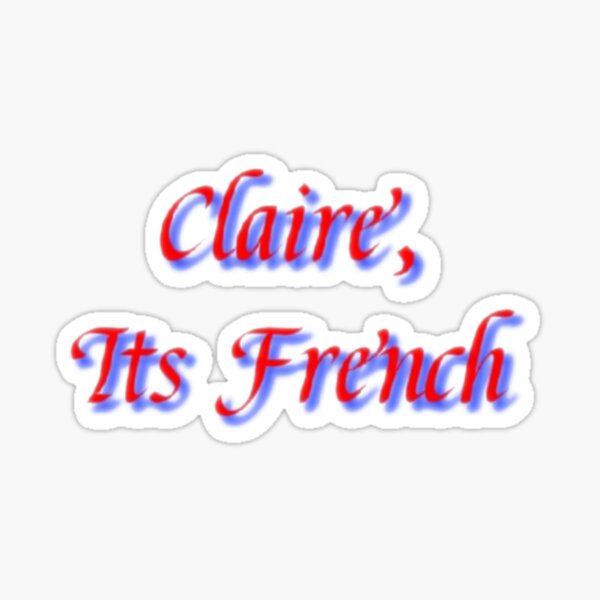 Item preview, Claire, es francés designed and sold by Maurizumono2.