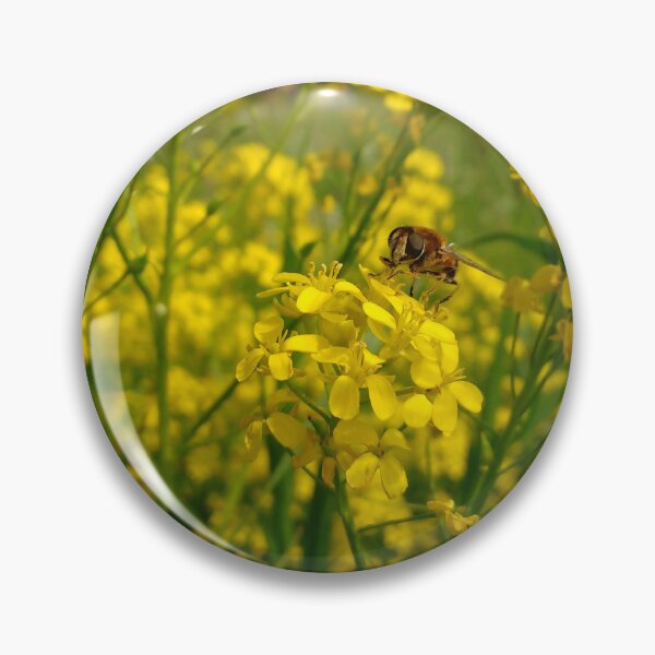 Item preview, Hoverfly feeding on flower designed and sold by mthyselius.