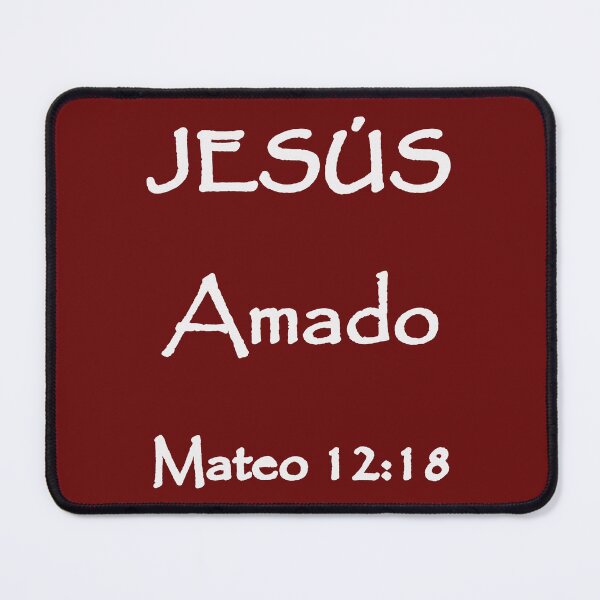 Item preview, Matthew 12:18 Jesus Beloved Spanish Bible Verse designed and sold by NombresDeJesus.