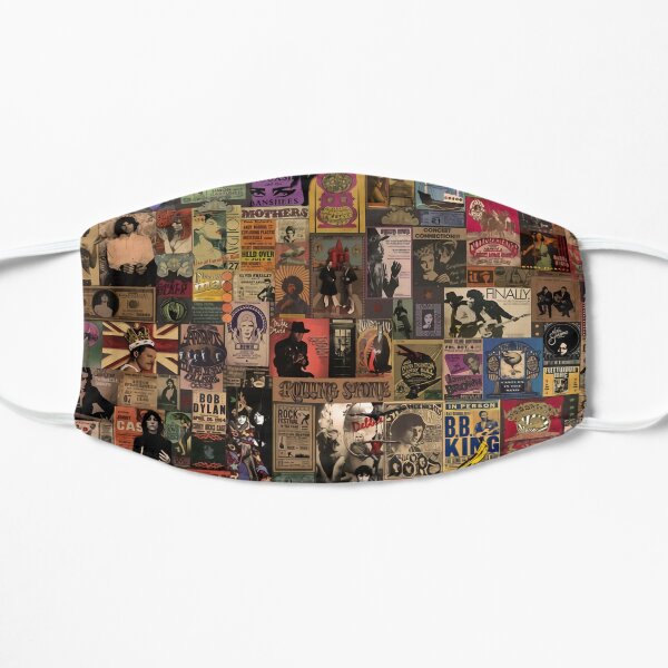 Rock n' roll stories Flat Mask