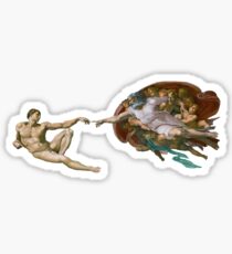 Divine Touch by Michelangelo Sticker
