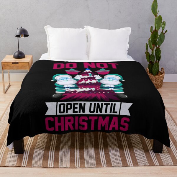 Item preview, Do not Open until Christmas Funny Quotes Classic Premium designed and sold by zodywiensqh.