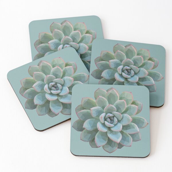 Item preview, Geometrical Green Succulent  designed and sold by ErinFCampbell.