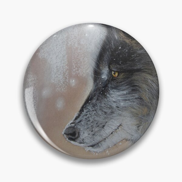 Item preview, wolf designed and sold by MariCaARTS.