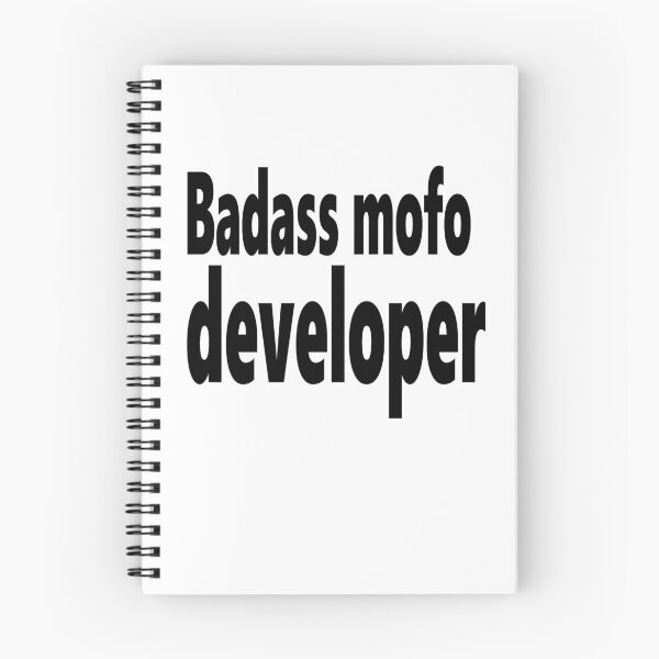 Aperçu de l'œuvre Développeur mofo badass créée et vendue par findingNull.