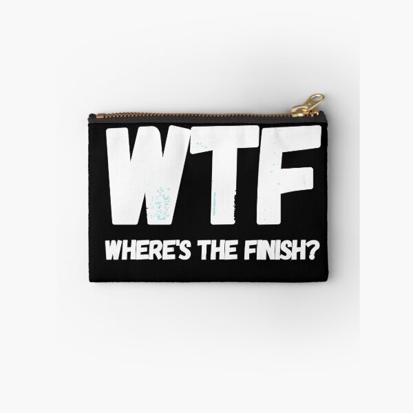Item preview, WTF Wheres The Finish – Marathon I designed and sold by RunPower.