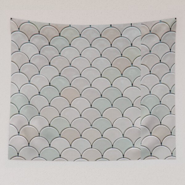 Item preview, Pastel Scallop Pattern designed and sold by ArTeaCupcake.