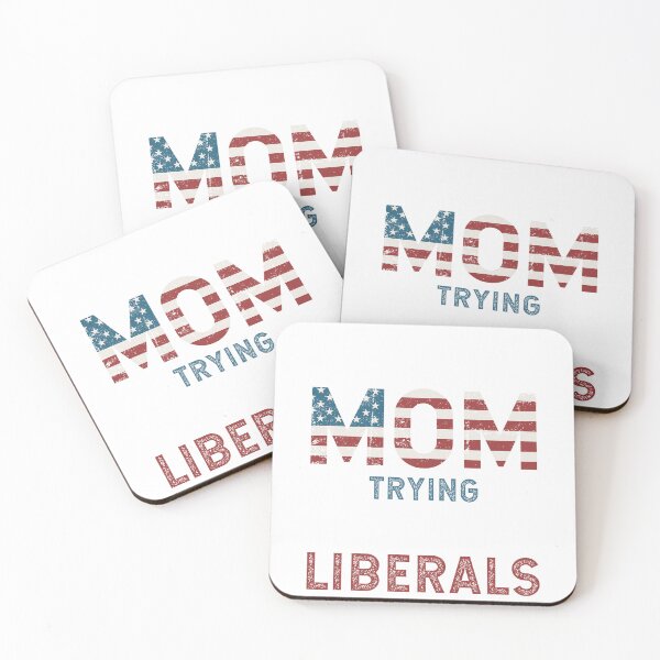 Item preview, Just A Regular Mom Trying Not To Raise Liberal Conservative designed and sold by Thanapats.