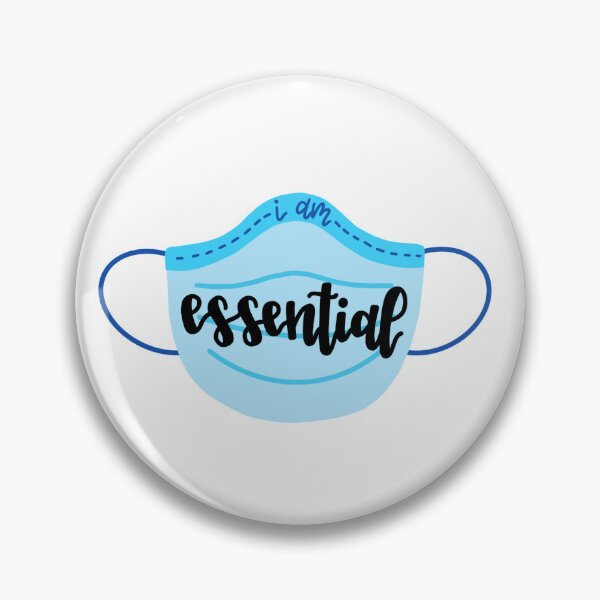Item preview, I Am Essential Mask, Covid-19, Nursing designed and sold by tbcalligraphy.